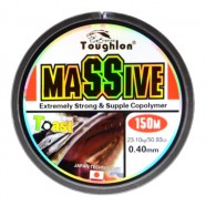 Волосінь на вудлище, Toughlon Massive, 150м, перетин 0.40мм